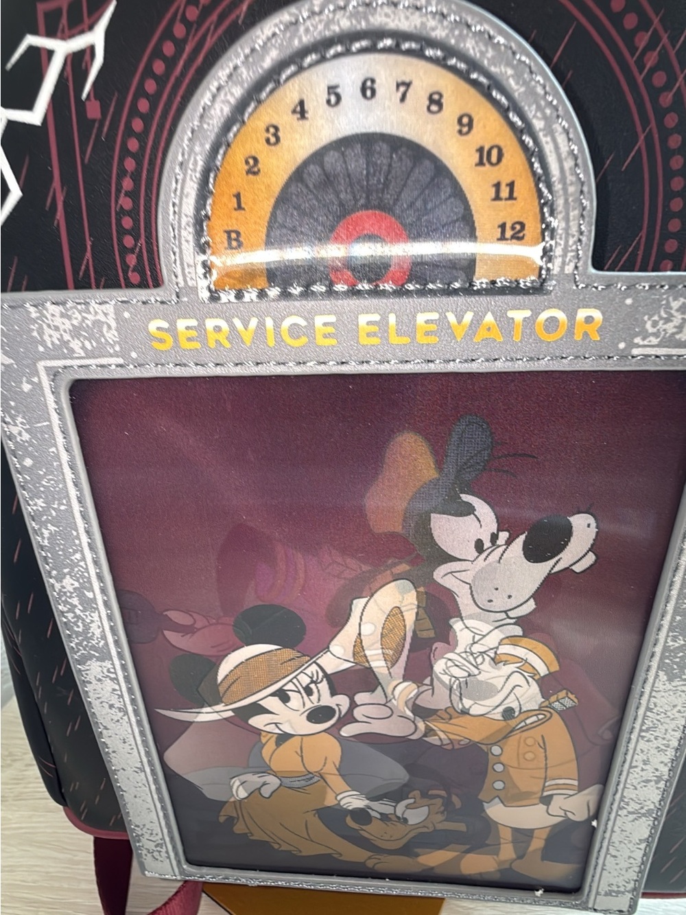 New with tags Loungefly Hollywood Tower of Terror backpack - Picture 2 of 9